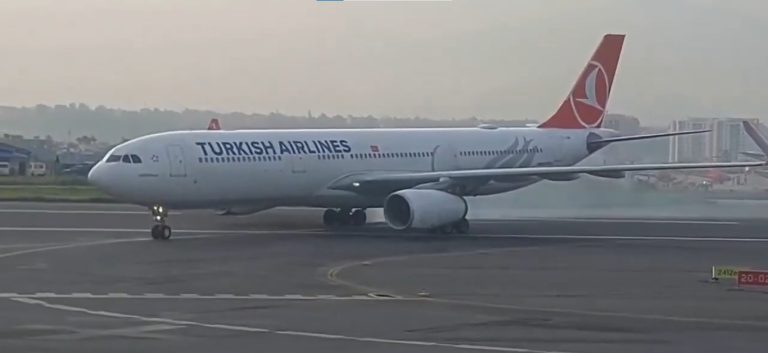 Turkish Airlines Aircraft’s tyre catches Fire: ‘ਮੌ.ਤ ਕੋ ਛੂ ਕੇ ਟੱਕ ਸੇ ਵਾਪਿਸ ਆ ਗਿਆ’, ਕੁਝ ਅਜਿਹਾ ਹੀ ਹੋਇਆ ਨੇਪਾਲ ਏਅਰਪੋਰਟ ‘ਤੇ