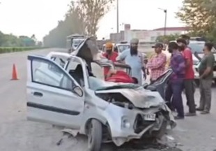 Punjab ‘ਚ ਭਿਆਨਕ ਹਾਦਸਾ; ਕਾਰ ਸਵਾਰ ਚਾਰ ਨੌਜਵਾਨਾਂ ਦੀ ਹੋਈ ਦਰਦਨਾਕ ਮੌ/ਤ