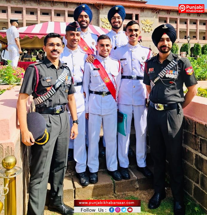 ਮਹਾਰਾਜਾ ਰਣਜੀਤ ਸਿੰਘ ਆਰਮਡ ਫੋਰਸਿਜ਼ ਪ੍ਰੈਪਰੇਟਰੀ ਇੰਸਟੀਚਿਊਟ ਦੇ ਪੰਜ ਕੈਡਿਟ ਐਨਡੀਏ ਤੋਂ ਹੋਏ ਪਾਸ-ਆਊਟ