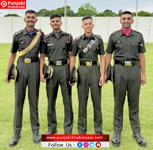 Maharaja Ranjit Singh Armed Forces Preparatory Institute ਦੇ 7 ਕੈਡੇਟ ਫ਼ੌਜ ਅਤੇ ਹਵਾਈ ਸੈਨਾ ਵਿੱਚ ਕਮਿਸ਼ਨਡ ਅਫ਼ਸਰ ਬਣੇ