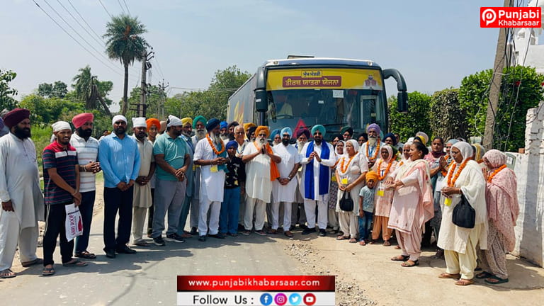 MLA Kuljit Singh Randhawa ਵੱਲੋਂ ਮੁੱਖ ਮੰਤਰੀ ਤੀਰਥ ਯਾਤਰਾ ਤਹਿਤ ਪਿੰਡ ਹਮਾਯੂੰਪੁਰ ਅਤੇ ਤਸਿੰਬਲੀ ਤੋਂ ਸ਼ਰਧਾਲੂਆਂ ਦੀਆਂ ਬੱਸਾਂ ਰਵਾਨਾ