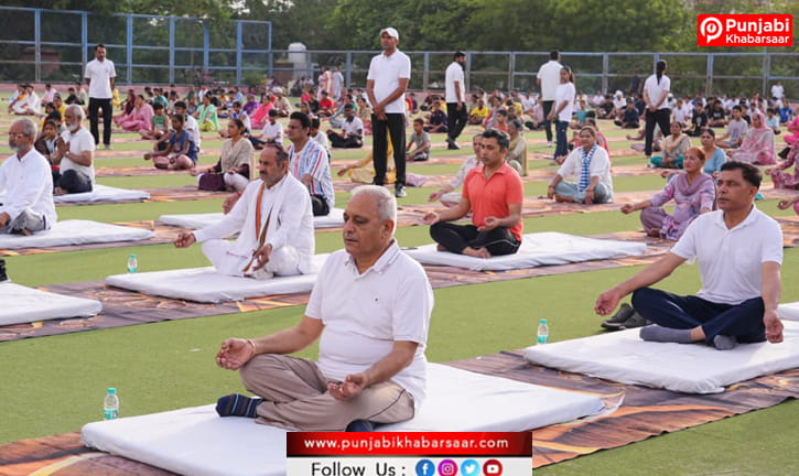 योग को बनाएं जीवनशैली का हिस्सा, स्वस्थ नागरिक से ही बनेगा स्वस्थ भारत : लोक निर्माण मंत्री रणबीर गंगवा