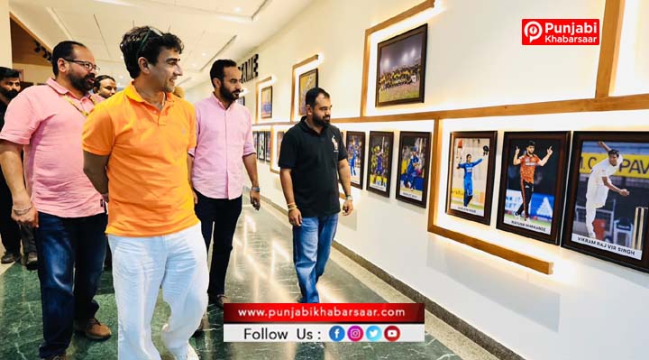 New Chandigarh Stadium ਵਿਖੇ ਪੰਜਾਬ ਦੇ ਮਹਾਨ ਕ੍ਰਿਕਟਰਾਂ ਦੀ “ਵਾਲ ਆਫ ਫੇਮ” ਬਣਾਈ