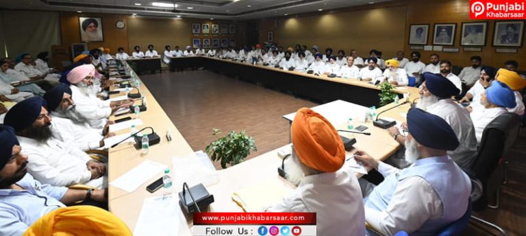 ਸ਼੍ਰੋਮਣੀ ਅਕਾਲੀ ਦਲ ਨੇ ਚੋਣ ਮਨੋਰਥ ਪੱਤਰ ਬਣਾਉਣ ਲਈ ਗਠਿਤ ਕੀਤੀ ਕਮੇਟੀ, ਕਿਹਾ ਕਿ ਉਹ ਇਸਨੂੰ ਕਾਨੂੰਨੀ ਦਸਤਾਵੇਜ਼ ਮੰਨੇਗੀ