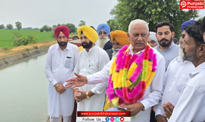 ਸ਼ੁਤਰਾਣਾ ਹਲਕੇ ਦੇ 56 ਪਿੰਡਾਂ ਦੀ 68,500 ਏਕੜ ਜ਼ਮੀਨ ਨੂੰ ਮਿਲਿਆ ਸਿੰਚਾਈ ਲਈ ਨਹਿਰੀ ਪਾਣੀ: ਬਰਿੰਦਰ ਕੁਮਾਰ ਗੋਇਲ