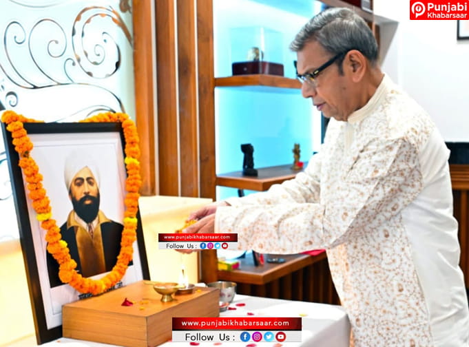 हरियाणा के राज्यपाल ने शहीद उधम सिंह के शहीदी दिवस पर अर्पित की पुष्पांजलि