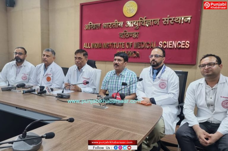 AIIMS Bathinda ਨੇ ਨਵਾਂ ਕੀਰਤੀਮਾਨ ਕੀਤਾ ਸਥਾਪਤ; ਦੋ ਮਹੀਨਿਆਂ ‘ਚ 10 ਕੋਕਲੀਅਰ ਇੰਪਲਾਂਟ ਸਰਜਰੀਆਂ