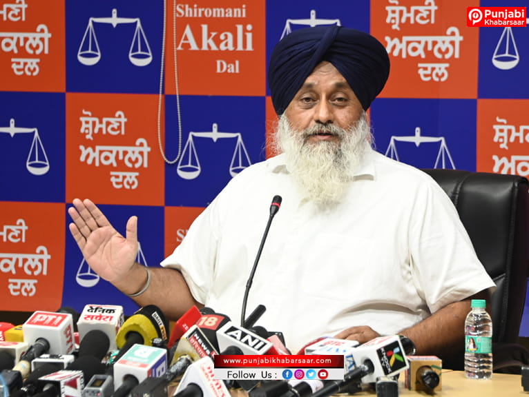 ਸ਼ਹੀਦ ਭਾਈ ਜਸਵੰਤ ਸਿੰਘ ਖਾਲੜਾ ਦੇ ਕਾਤਲਾਂ ਨੂੰ ਸਜ਼ਾ 1997 ਵਿਚ ਅਕਾਲੀ ਦਲ ਦੇ ਸੱਤਾ ਵਿਚ ਆਉਣ ਤੋਂ ਬਾਅਦ ਮਿਲੀ: ਸੁਖਬੀਰ ਸਿੰਘ ਬਾਦਲ