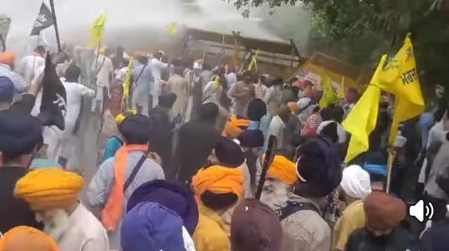 ਸਿੱਖ ਬੰਦੀਆਂ ਦੀ ਰਿਹਾਈ ਲਈ ਕੱਢੇ ਰੋਸ਼ ਮਾਰਚ ਦੌਰਾਨ ਤਿੱਖੀਆਂ ਝੜਪਾਂ