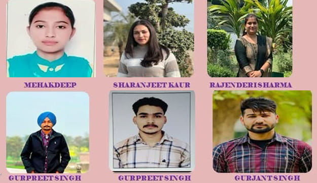DAV College Bathinda ਦੇ MA (Pol.Sci.) ਦੇ ਵਿਦਿਆਰਥੀਆਂ ਨੇ ਯੂਨੀਵਰਸਿਟੀ ਪ੍ਰੀਖਿਆ ਵਿੱਚ ਪ੍ਰਦਰਸ਼ਨ  ਸ਼ਾਨਦਾਰ ਕੀਤਾ