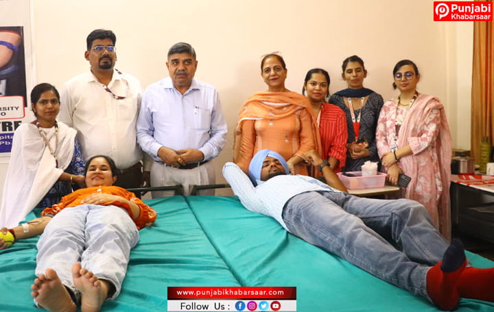 Guru Kashi University ਵੱਲੋਂ ਮਨੁੱਖਤਾ ਦੀ ਭਲਾਈ ਲਈਖੂਨਦਾਨ ਕੈਂਪ ਦਾ ਆਯੋਜਨ