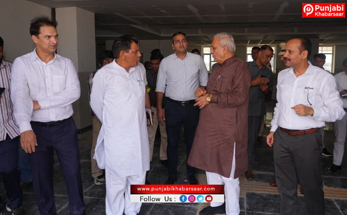 मंत्री ने किया 200 बैड के निर्माणाधीन अस्पताल के कार्य का निरीक्षण, दिए विशेष निर्देश