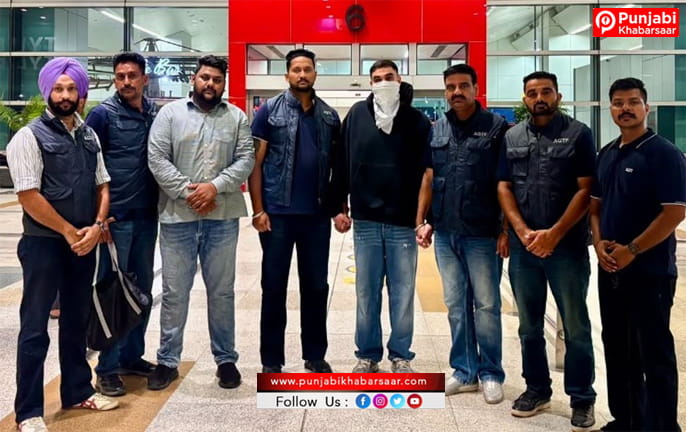Punjab Police ਨੂੰ ਮਿਲੀ ਇੱਕ ਹੋਰ ਵੱਡੀ ਸਫ਼ਲਤਾ; ਲਾਰੈਂਸ ਬਿਸ਼ਨੋਈ ਦਾ ਕਰੀਬੀ ਸਾਥੀ ਕੈਨੇਡਾ ਤੋਂ ਡਿਪੋਰਟ