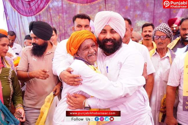 ਹਲਕਾ ਸ਼੍ਰੀ ਅਨੰਦਪੁਰ ਸਾਹਿਬ ਚ’ ਗੂੰਜਿਆ ਭਗਵੰਤ ਮਾਨ ਦੁਬਾਰਾ ਦਾ ਨਾਅਰਾ