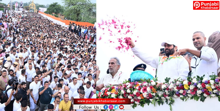 नमो मैराथन में फरीदाबाद की धरती से नशे के खिलाफ आज हरियाणा की बुलंद आवाज उठी है”: मुख्यमंत्री श्री नायब सिंह सैनी