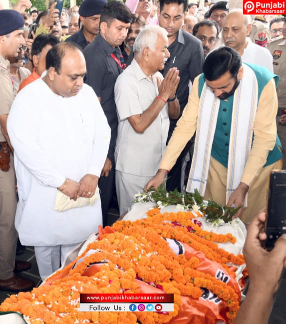 CM Nayab Singh Saini ਨੇ ਸੀਨੀਅਰ ਪ੍ਰਚਾਰਕ ਅਤੇ ਸਮਾਜ ਸੇਵੀ ਜਗਦੀਸ਼ ਮਿੱਤਲ ਦੇ ਦੇਹਾਂਤ ‘ਤੇ ਪ੍ਰਗਟਾਇਆ ਸ਼ੋਕ