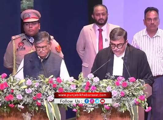 Punjab Govt ਦੇ ਰੋਸ਼ ਦੌਰਾਨ ਜੱਜ Ashwani Kumar ਨੇ Chief Justice ਵਜੋਂ ਚੁੱਕੀ ਸਹੁੰ