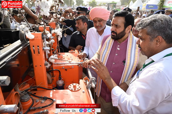 सतत् कपास उत्पादन से फसल विविधीकरण और जल संसाधन संरक्षण को मिलेगा बढ़ावा : मुख्यमंत्री नायब सिंह सैनी