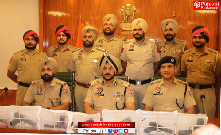 ਤਿੰਨ ਉੱਤਰਾਖੰਡ ਨਿਵਾਸੀਆਂ ਸਣੇ ਚਾਰ ਵਿਅਕਤੀ ਗ੍ਰਿਫਤਾਰ ;ਸੱਤ ਆਧੁਨਿਕ ਪਿਸਤੌਲਾਂ ਬਰਾਮਦ