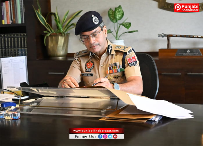 ਸ੍ਰੀ ਗੌਰਵ ਯਾਦਵ ਨੇ ਡਾਇਰੈਕਟਰ ਜਨਰਲ ਆਫ਼ ਪੁਲਿਸ (DGP) ਦਾ ਅਹੁਦਾ ਸੰਭਾਲਿਆ